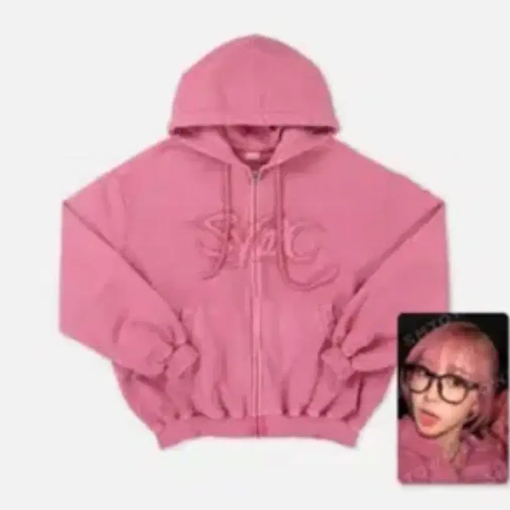 aespa - Pink Hoodie Zip-Up Set [2025 aespa Live Tour 'SYNK