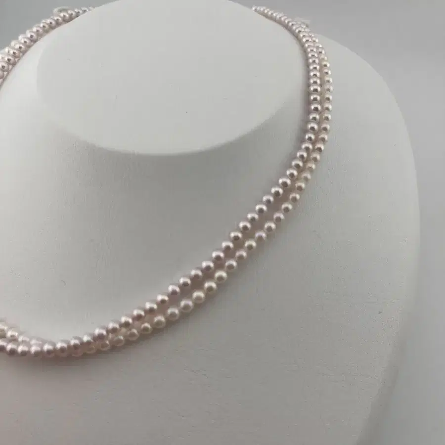 미니아코야 2~3mm 베이비아코야 진주 비즈 목걸이