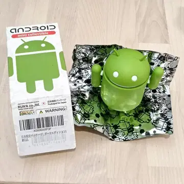 안드로이드 드로이드 피규어 로봇 안드로이드 스탠다드 그린