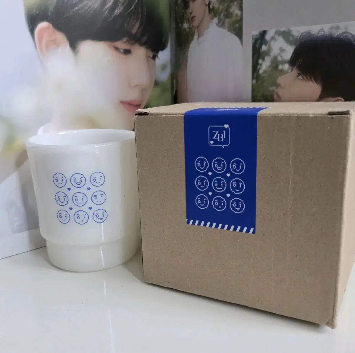 제로베이스원 제베원 더현대 대구 팝업 글라스 컵 미개봉/개봉 양도