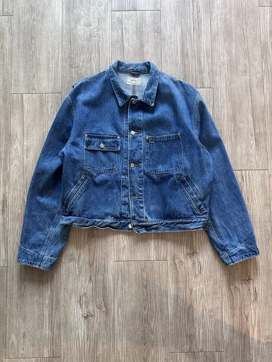 POLO RALPH LAUREN Vintage Dungaree Denim Jacket XL (1990s)