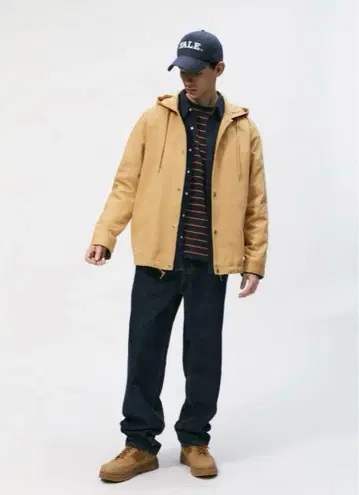 미사용품 자라 후드 부착 마운틴 후드티 L 사이즈