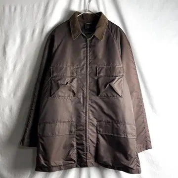 90s BANANA REPUBLIC 나일론 자켓 L 옷깃 코듀로이
