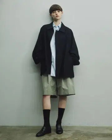 ssstein 25ss 오버사이즈 해링턴 재킷