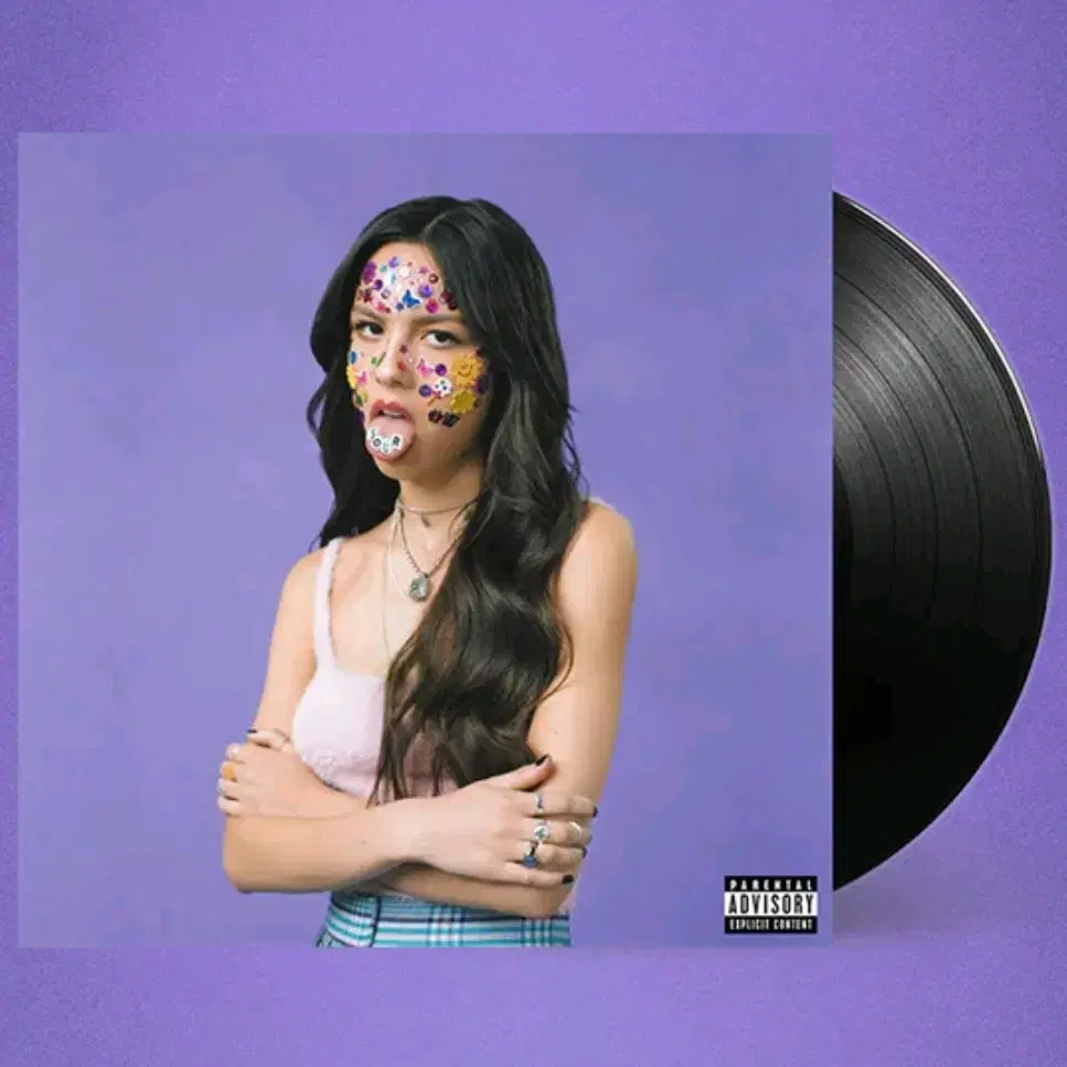 Olivia Rodrigo 올리비아 로드리고 1집 Sour 블랙반 LP