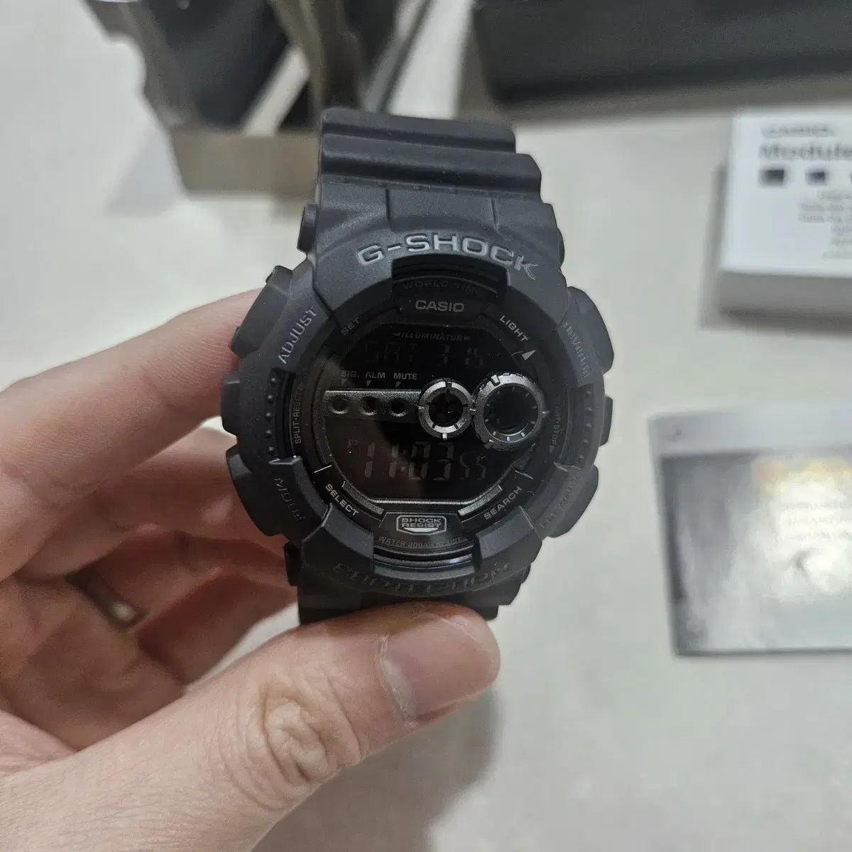 카시오 지샥 G-SHOCK GD-100 시계 새상품