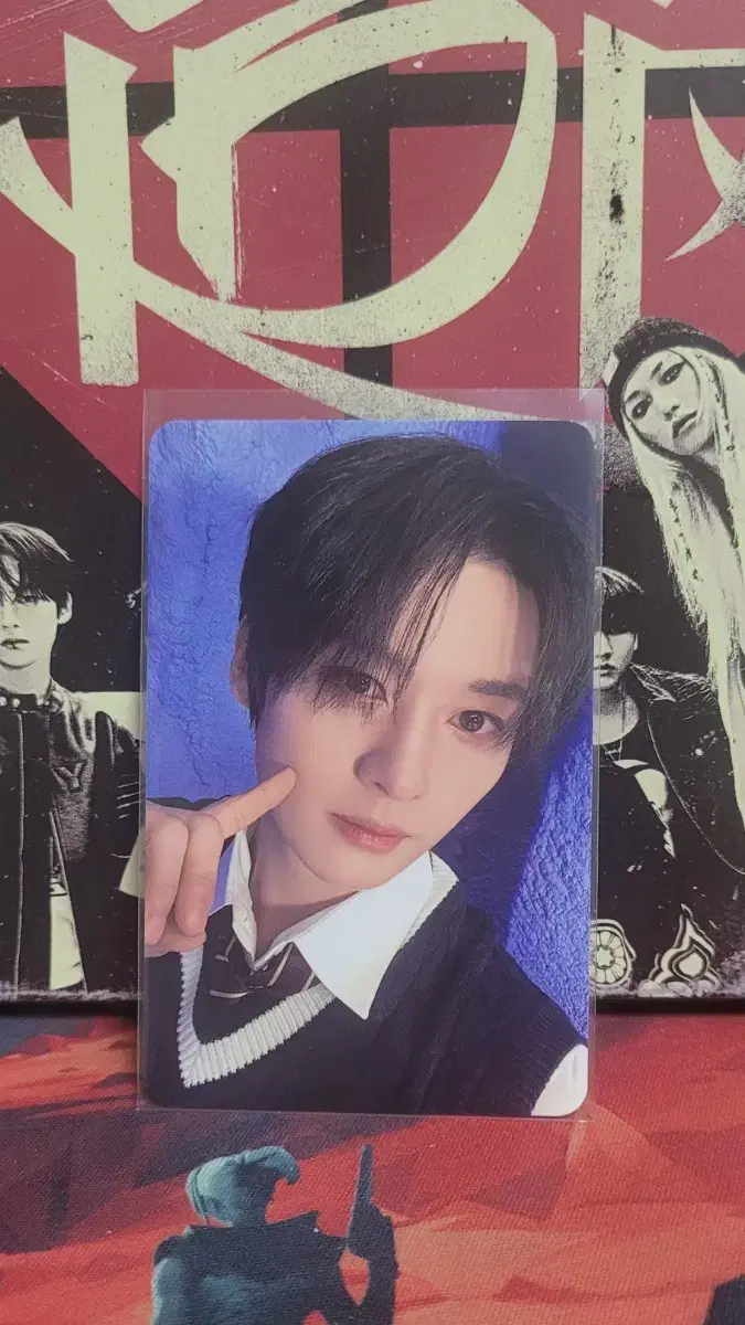 스트레이키즈 매직스쿨 리빗 포카홀더 리노 스키즈