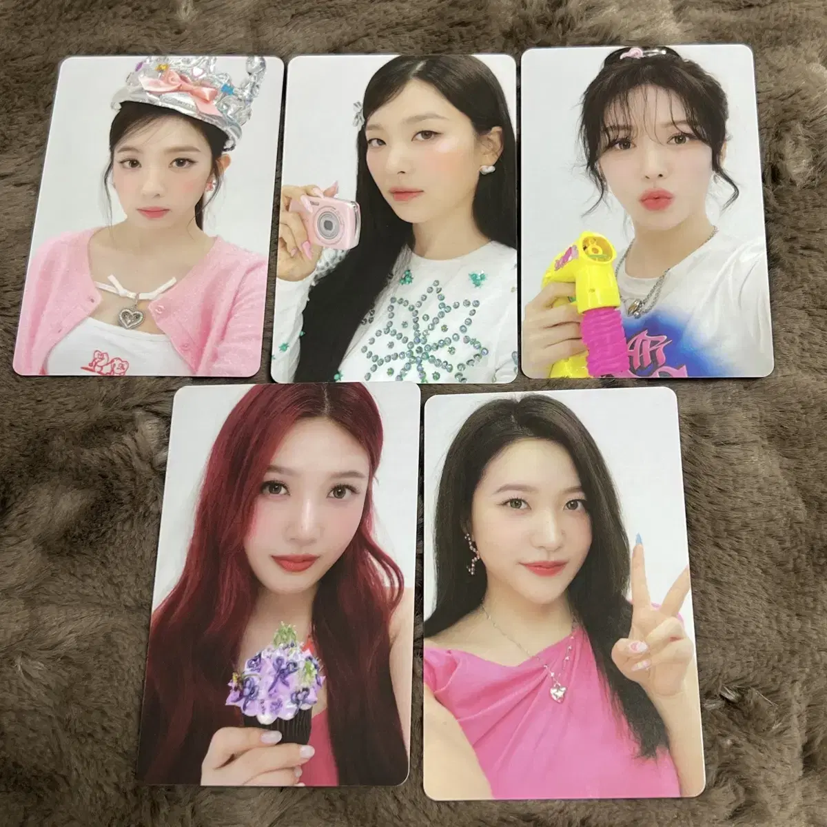 [일괄] 레드벨벳 2025 SMTOWN 30주년 포카 포토카드 패밀리