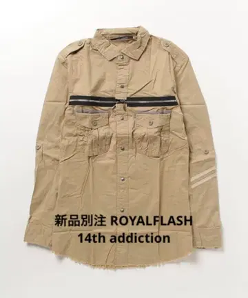 새상품 별주 로얄 플래시 14번째 중독 트윌 셔츠 셔츠