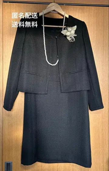 포멀 자켓 원피스 목걸이 코사지 11AR