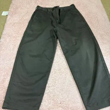 무인양품 무지 라보 남성용 바지 S