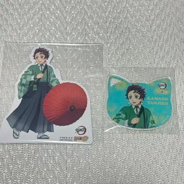 귀멸의 칼 난자 타운 이코이노사토 카마도 탄지로 스탠드 아크릴 코스터