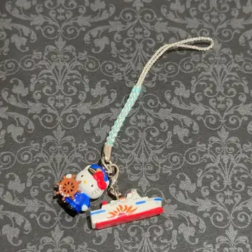 현지 키티 씨플라워 승선자 한정 헬로키티 배 스트랩