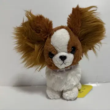 파프스 봉제 인형 S 파피용 BR 미사용품