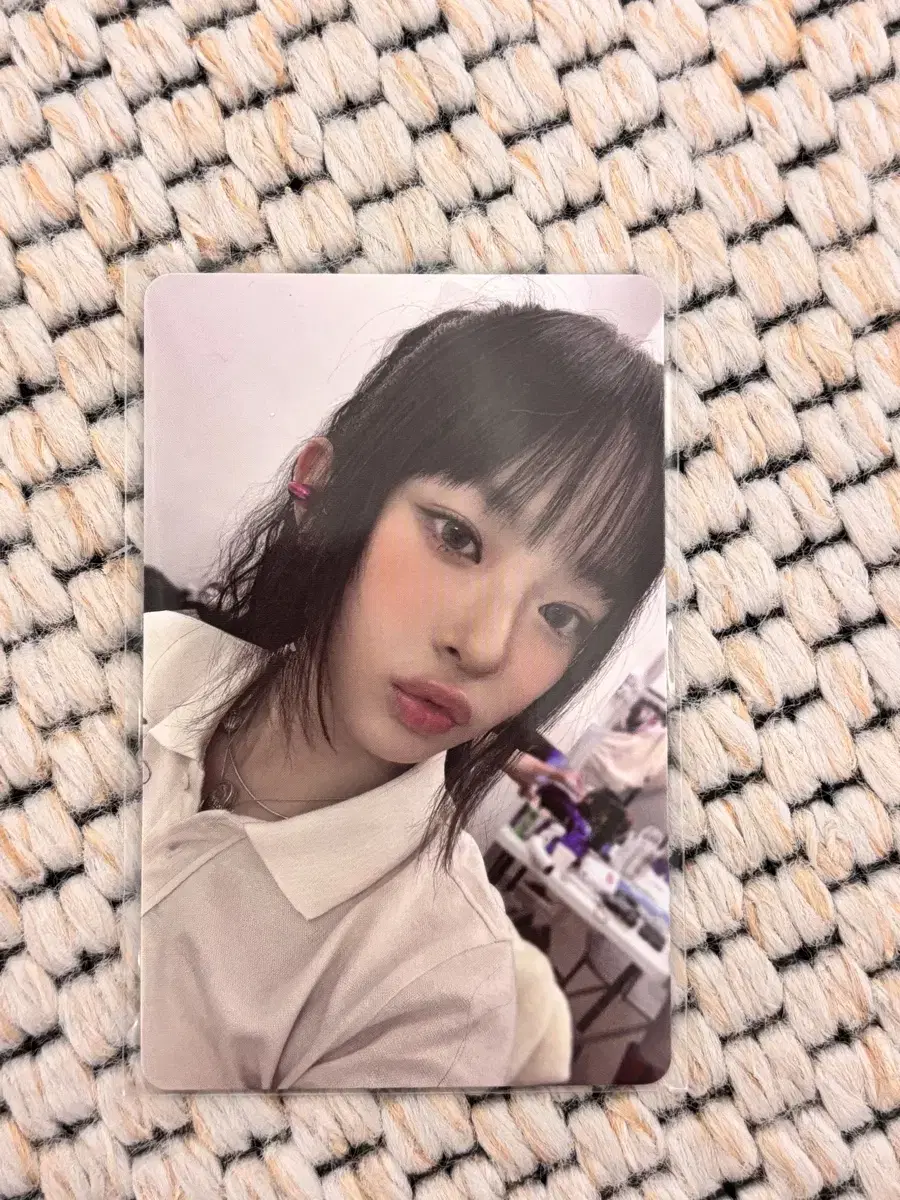 뉴진스 민지 위버스 슈퍼샤이 하우스윗 omg 판매 양도 포카 하니