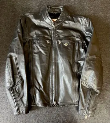 HARLEY-DAVIDSON 싱글 라이더 엠보싱 로고 사이즈 M