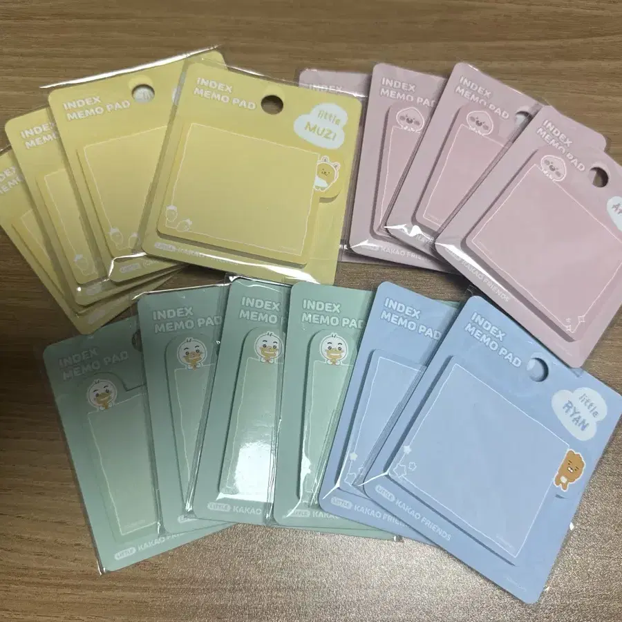 카카오프렌즈 포스트잇 인덱스 점착 메모지