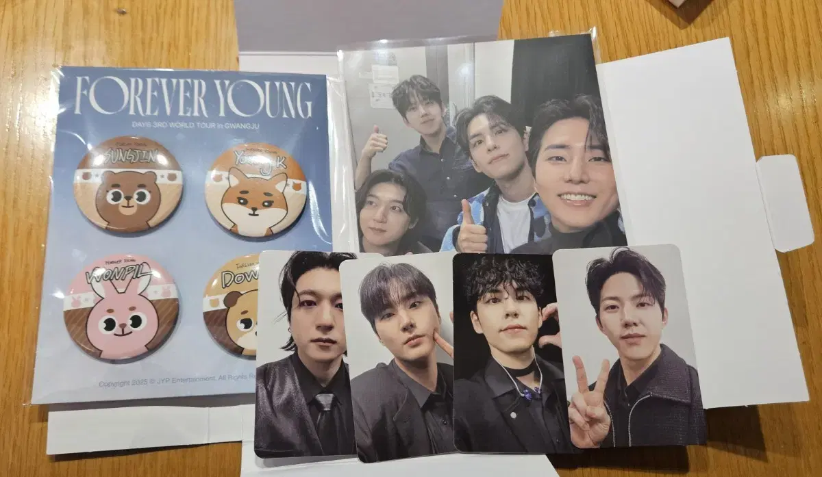 Day 6 Gwangju Mak콘 Concert Admission Kit Admission Gift