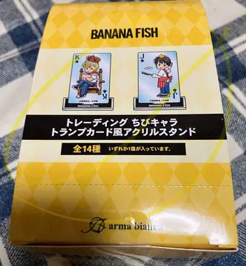 바나나 피쉬 트레이딩 SD 캐릭터 트럼프 카드풍 아크릴 스탠드