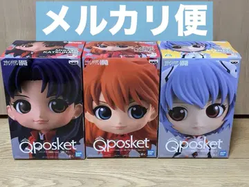 Qposket 피규어 에반게리온 신극장판 시리즈 3종 세트