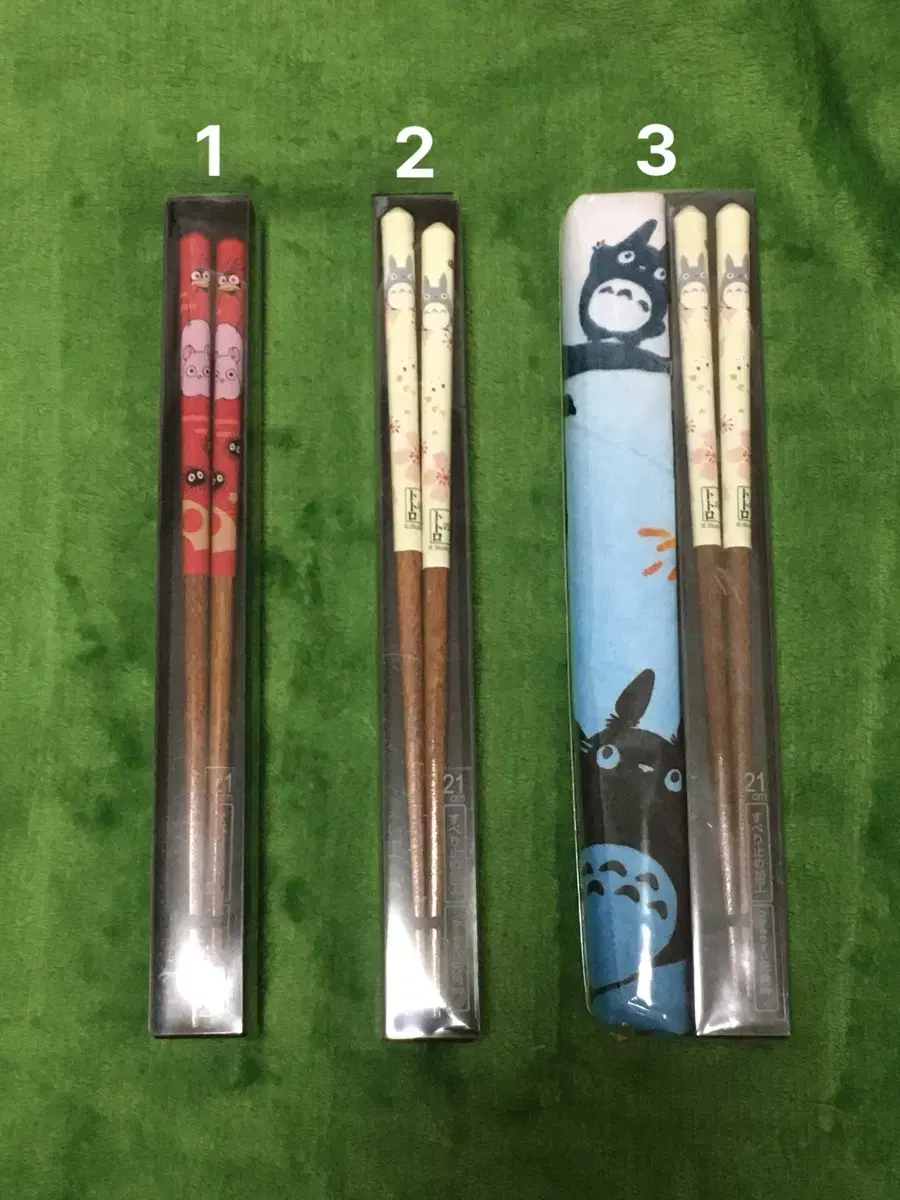 지브리 나무 젓가락 센과치히로 이웃집 토토로