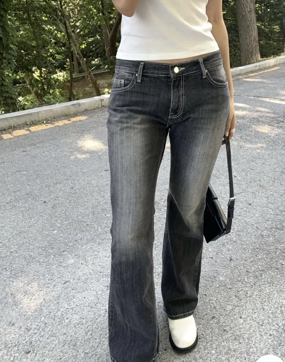 [온즈]Maje denim(블랙)