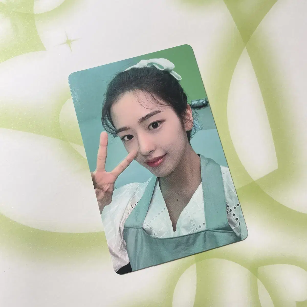 아이브 안유진 유진 듀이트리 광고 포카