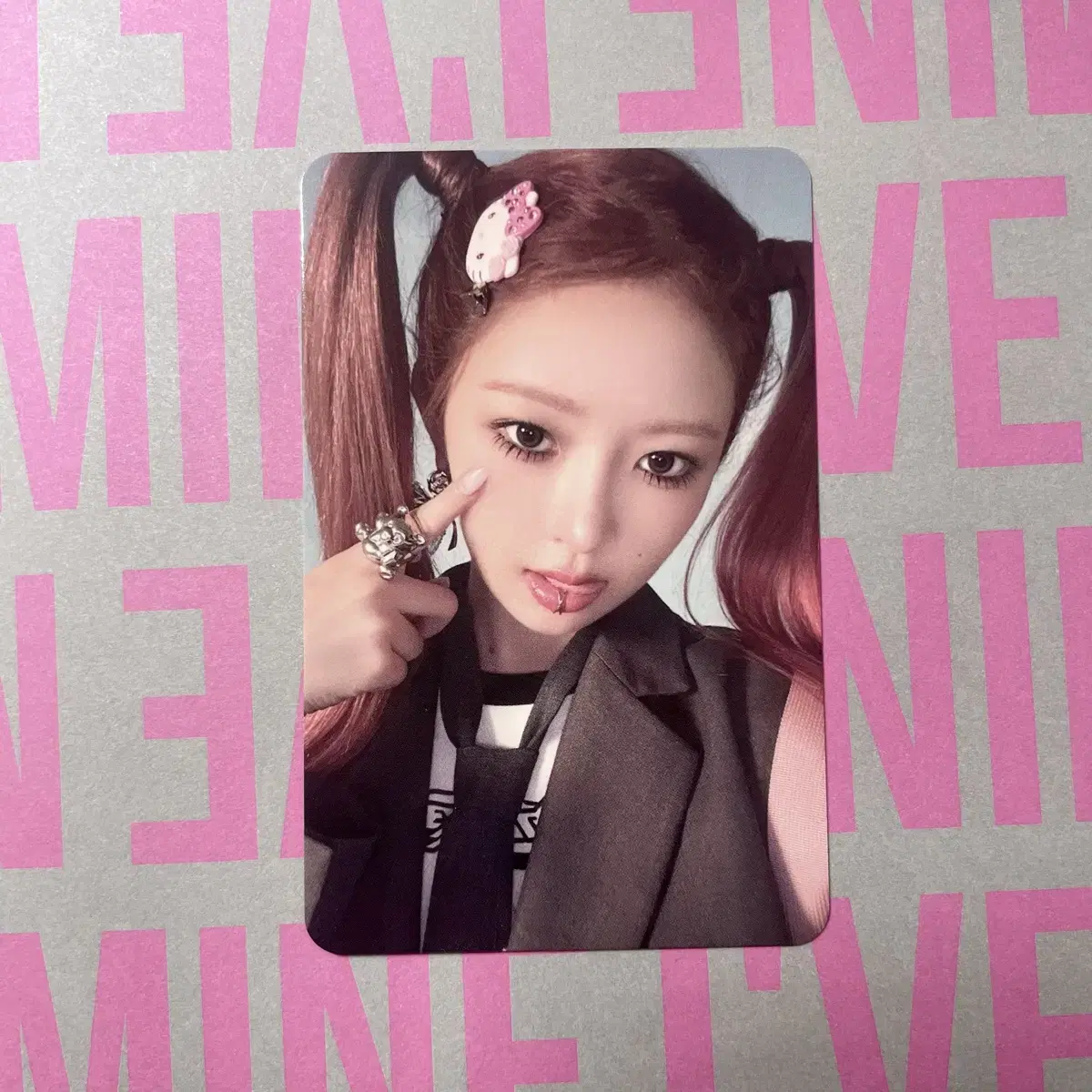 아이브 마인 IVE MINE 레이 BADDIE ver. 앨범 포카
