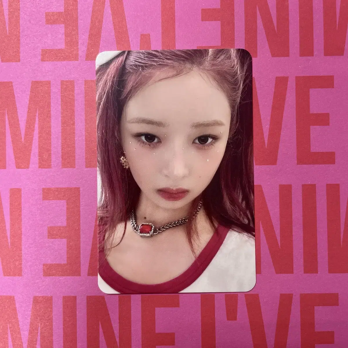 아이브 마인 IVE MINE 레이 Either Way ver. 앨범 포카