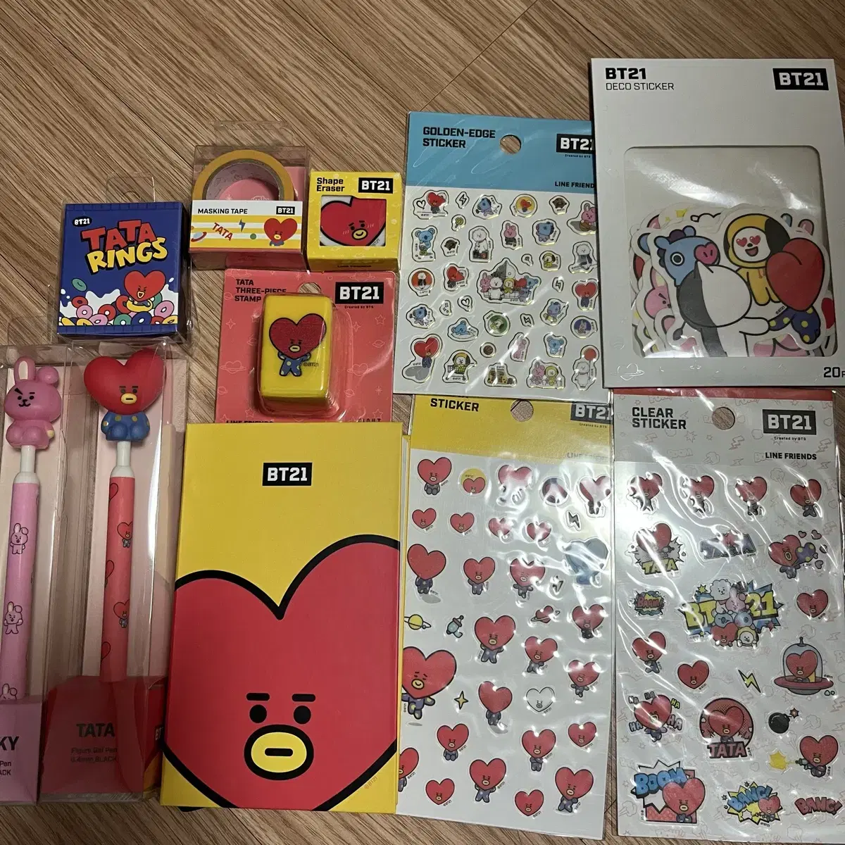 BT21일괄판매 새상품 고전문구 bt21 BTS