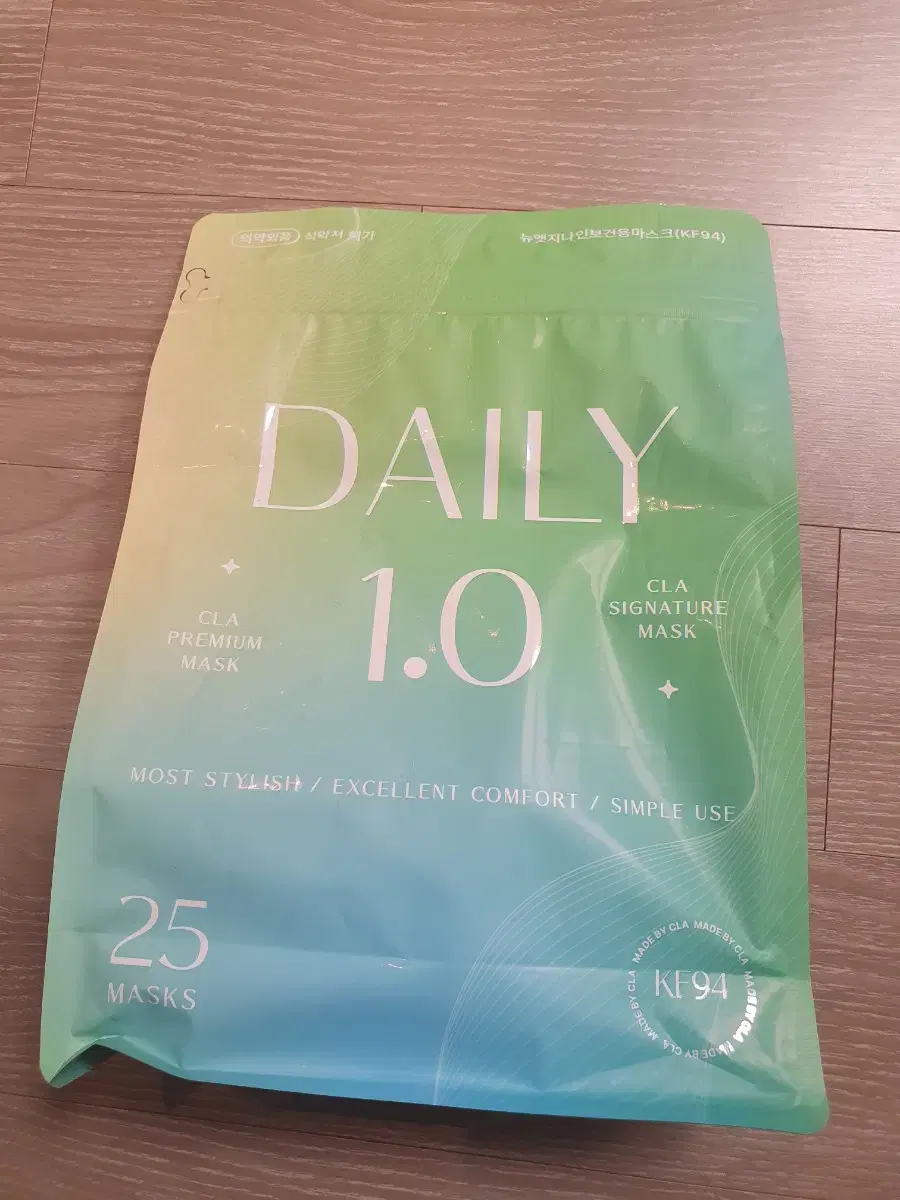 (Uijeongbu) CLA Light KF94 Daily Nose Bridge-type Color Mask Small