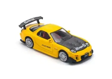 MAZDA RX-7 RE-AMEMIYA WIDEBODY YELLOW