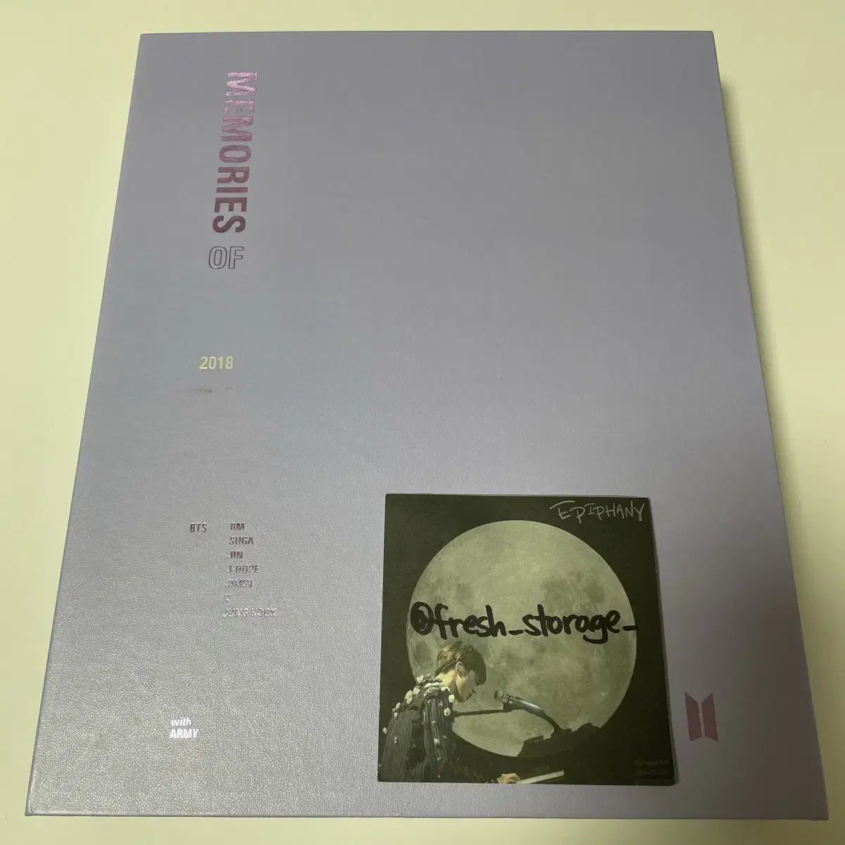 방탄소년단 2018 메모리즈 디비디 BTS DVD Memories