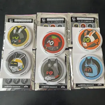 훼미리마트 젠레스 존 제로 젠제로 트레이딩 캔뱃지 6개 세트