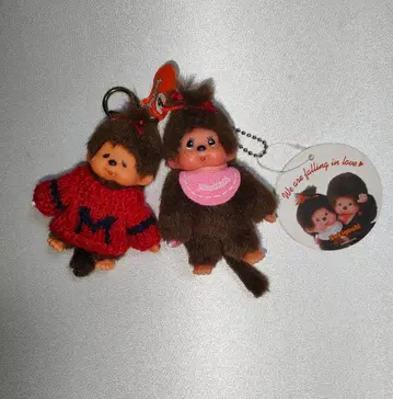 몽치치 키링 키체인 2종류 세트
