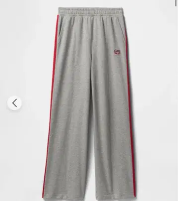 GAP 빈티지 소프트 GAP 로고 와이드 트랙 팬츠 사이즈 L
