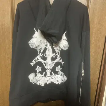 캐비알 데미지 후드티