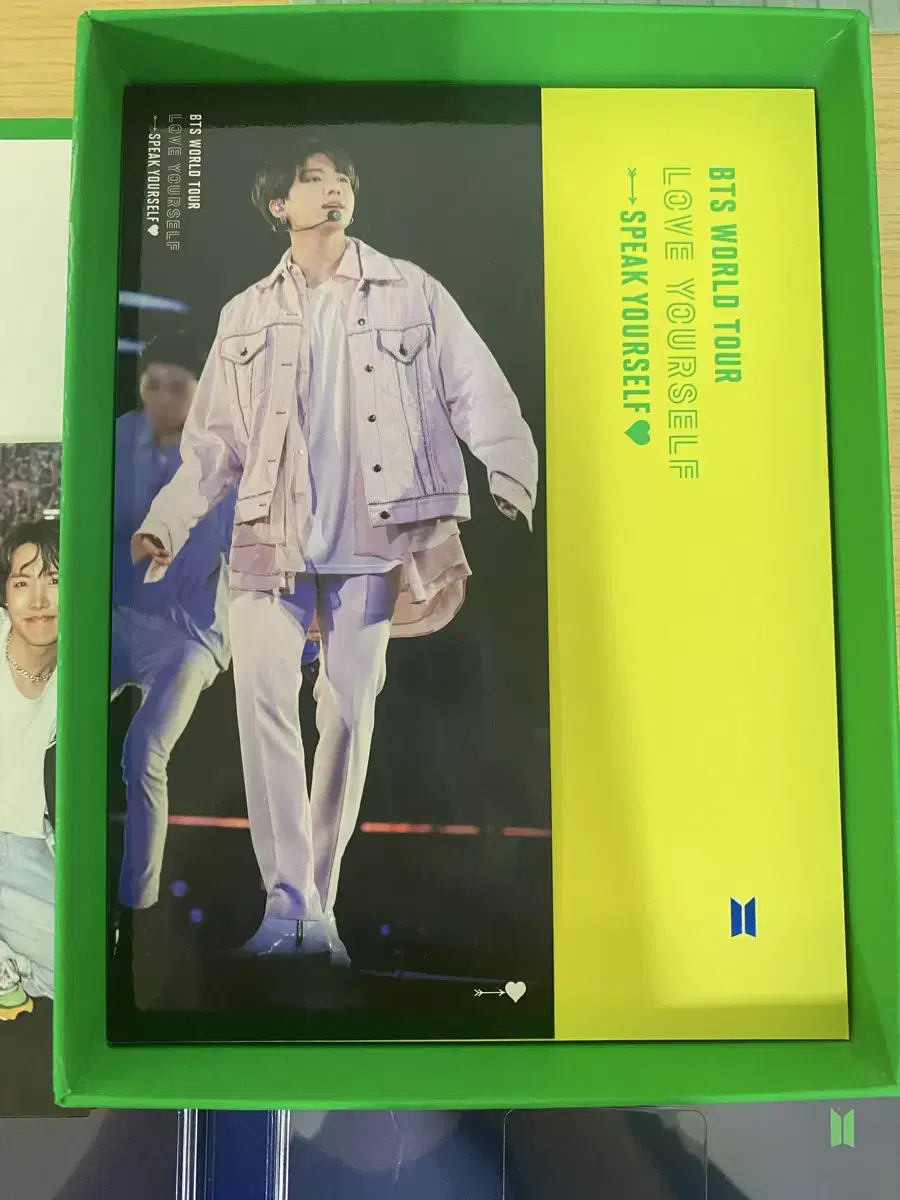 방탄 상파울루 dvd (정국) + 특전배지