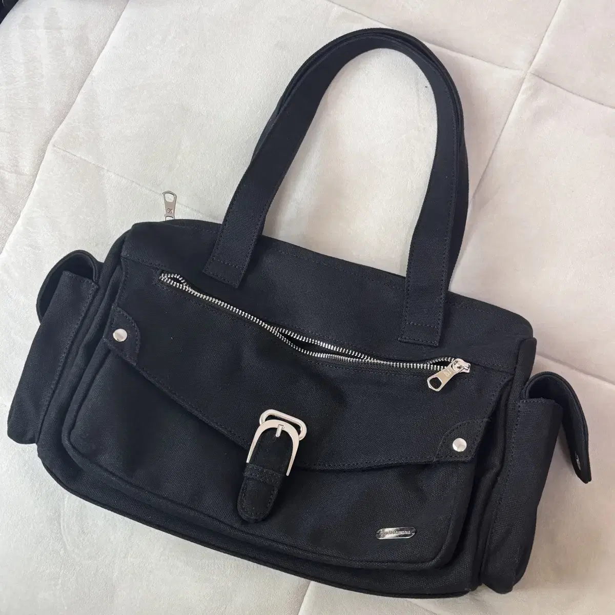 MUSINSA | ILLIGO Signature mini bag pink
