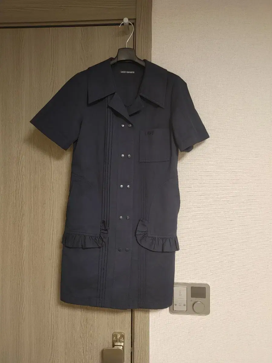 LUCKY SHIRT ONEPIECE #36 SIZE #DARK NAVY