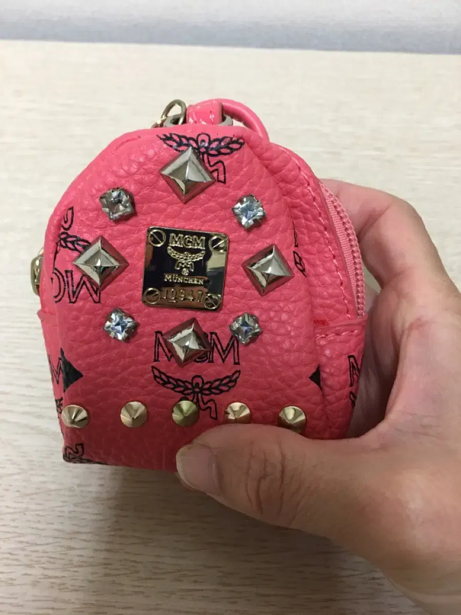MCM 키링 미니가방