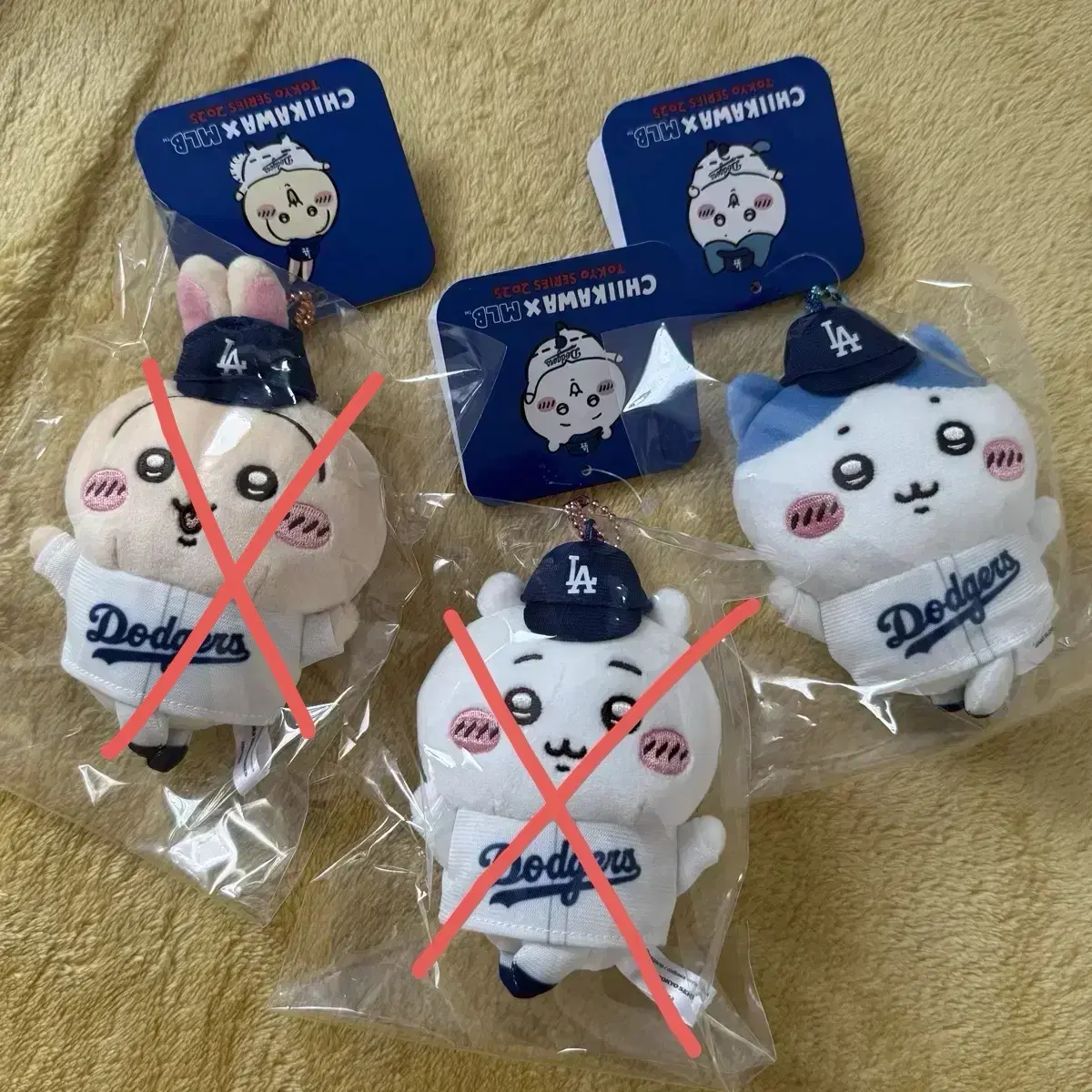 먼작귀 치이카와 MLB 엠엘비 마스코트 엘에이다저스 미개봉