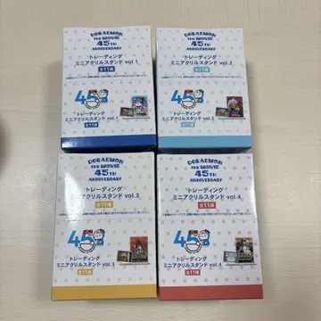 영화 도라에몽 45주년 트레이딩 미니 아크릴 스탠드 컴플리트 박스