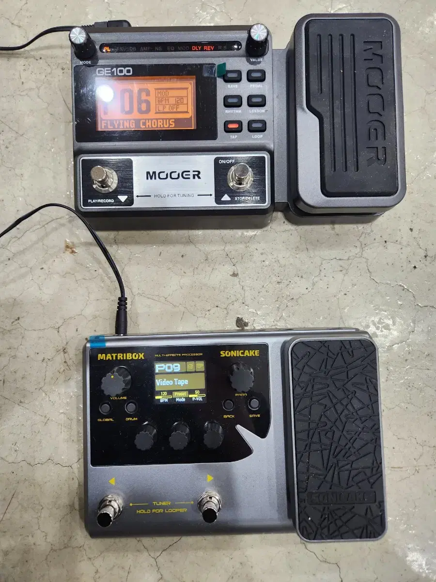 무어 GE-100 일렉기타 멀티이펙터