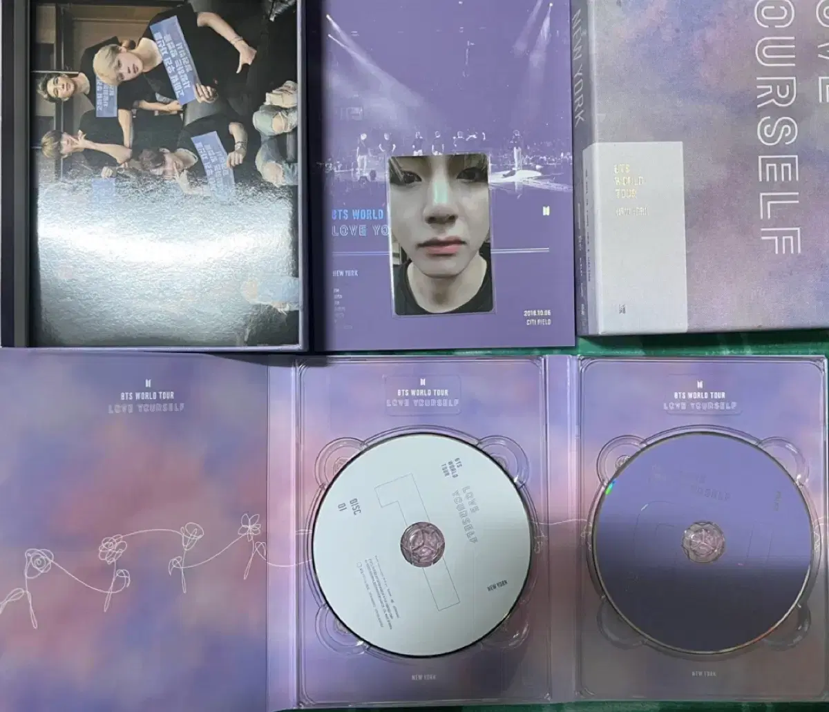 빙탄 bts 럽셀  뉴욕  dvd 뷔 v 태형