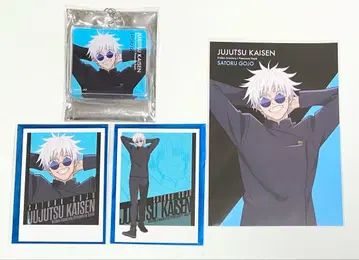 주술회전 도쿄역 가장 플라자 아크링 키링 사진풍 카드 포스카 고죠 사토루