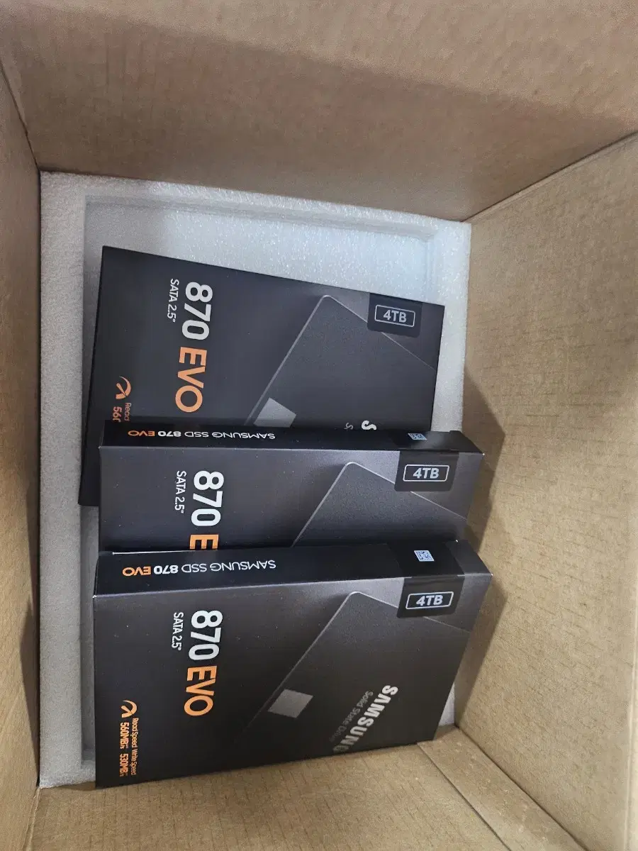 삼상 SSD 870EVO 4T 새거팝니다
