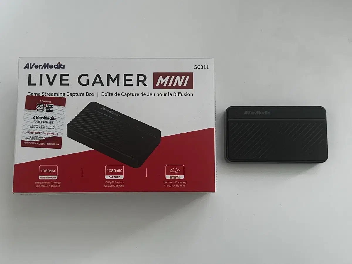 에버미디어 GC311 Live Gamer Mini 외장형 캡쳐보드