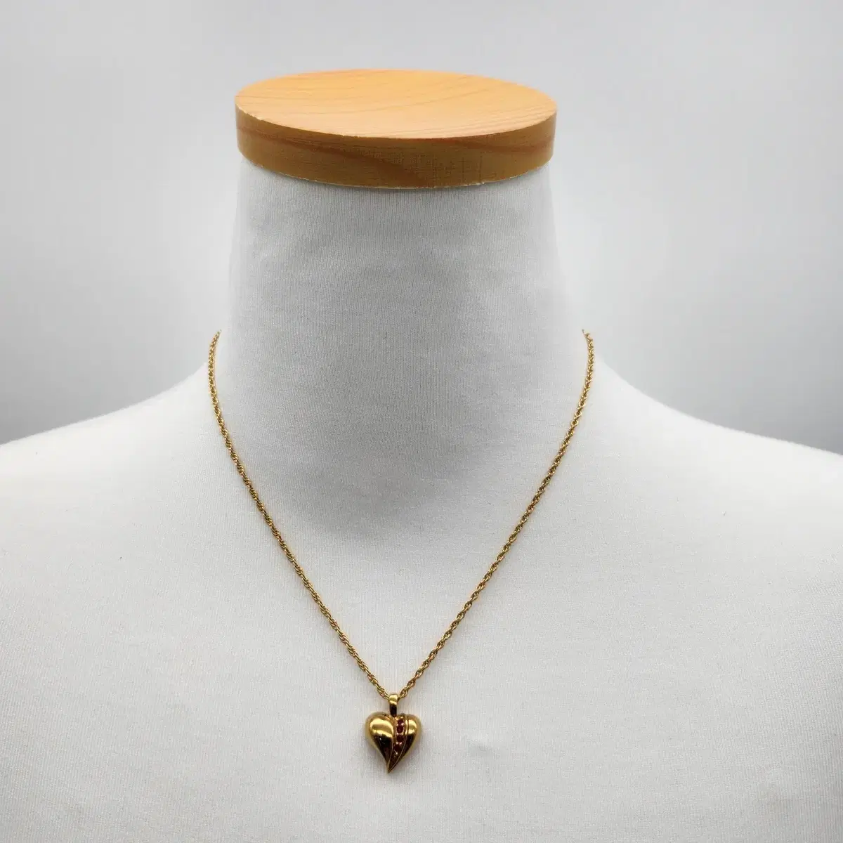 NUMBERING Mini Volume Heart Necklace