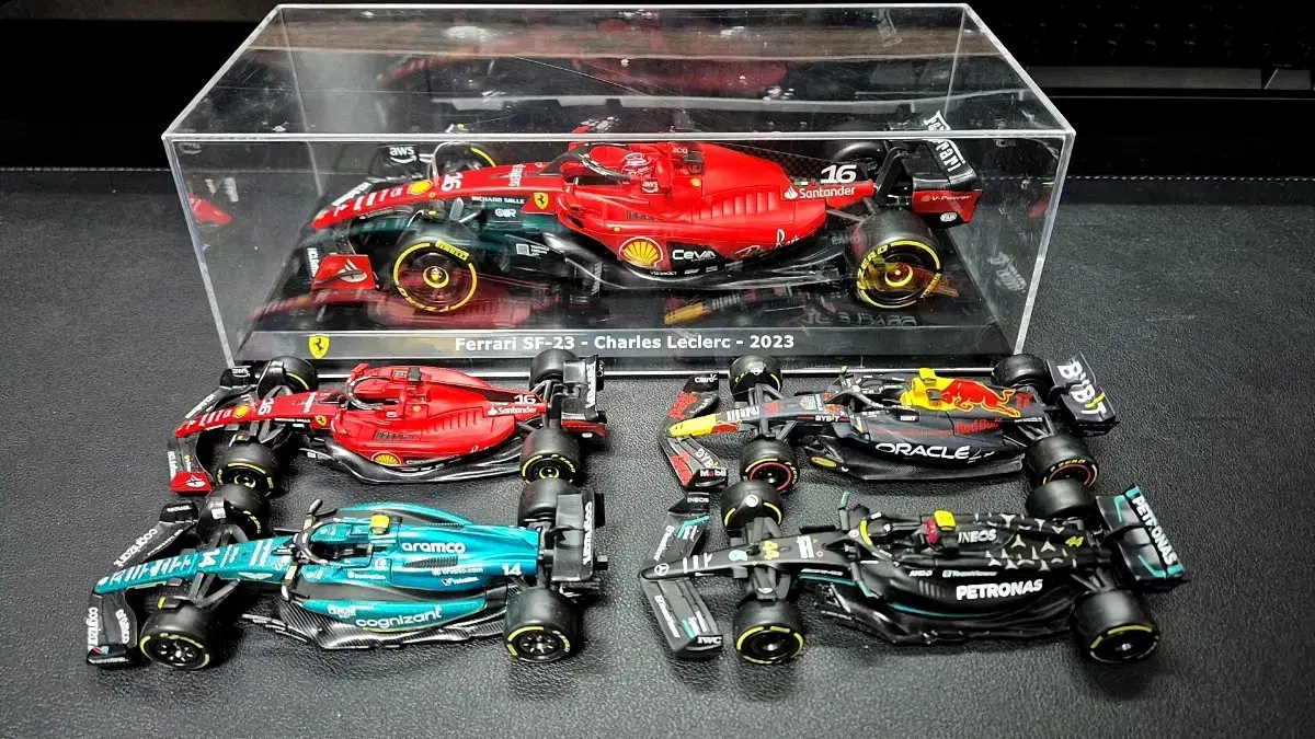 부라고 1:43, 1:24 f1 다이캐스트 모형 일괄 판매